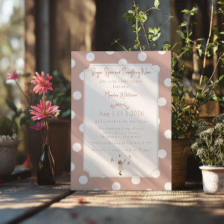 Sugar, Spice & Everything Nice - Invitation
