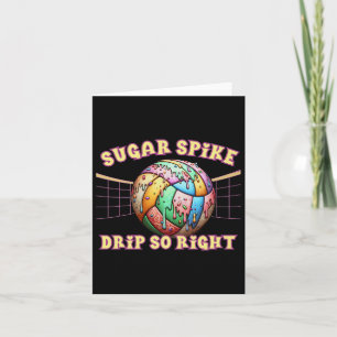 Sugar Spike Tropfen So richtig Volleyball Ice Crem Karte