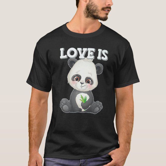 Sugar Sweet Panda   T-Shirt (Vorderseite)