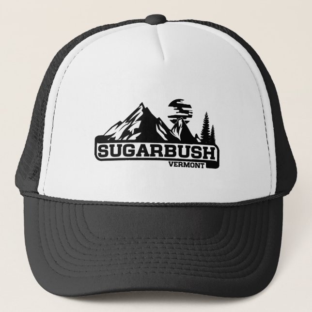 Sugarbush Vermont Truckerkappe (Vorderseite)