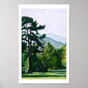 Sugarloaf Berg von Abergavenny, Wales Poster