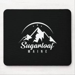 Sugarloaf Maine Skigebiet Snowboarden Mousepad