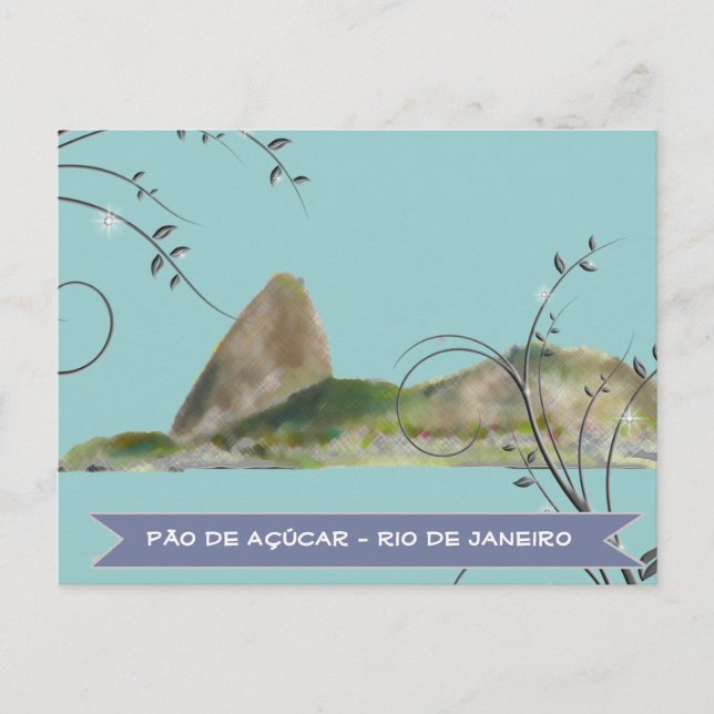 Sugarloaf, Rio de janeiro Postkarte (Vorderseite)