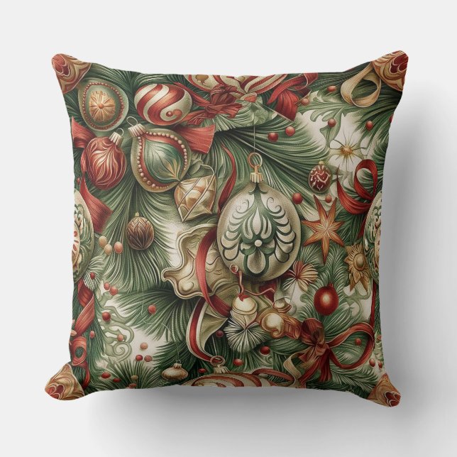 Sugarplum Sparkle Christmas Kissen (Vorderseite)