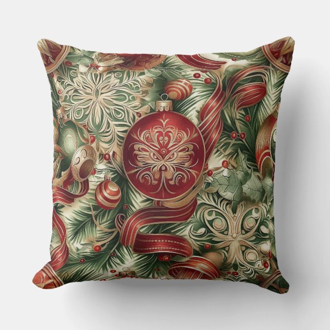 Sugarplum Sparkle Christmas Kissen (Vorderseite)