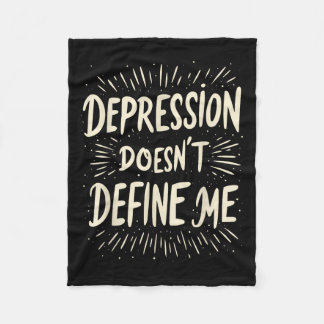 Suicide Awareness Depression Anxiety Mental Health Fleecedecke