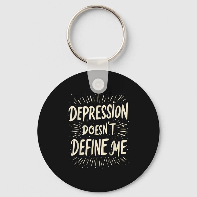 Suicide Awareness Depression Anxiety Mental Health Schlüsselanhänger (Vorderseite)