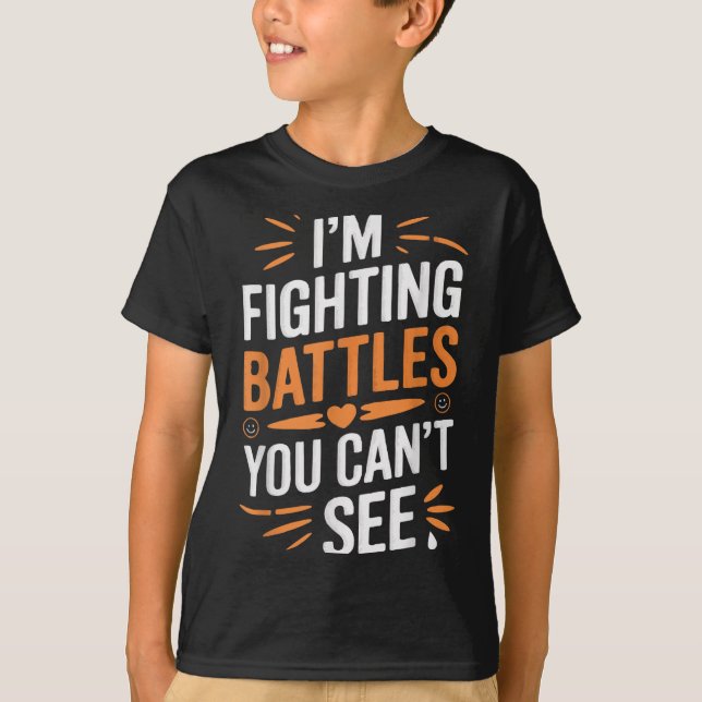 Suicide Awareness Depression Anxiety Mental Health T-Shirt (Vorderseite)