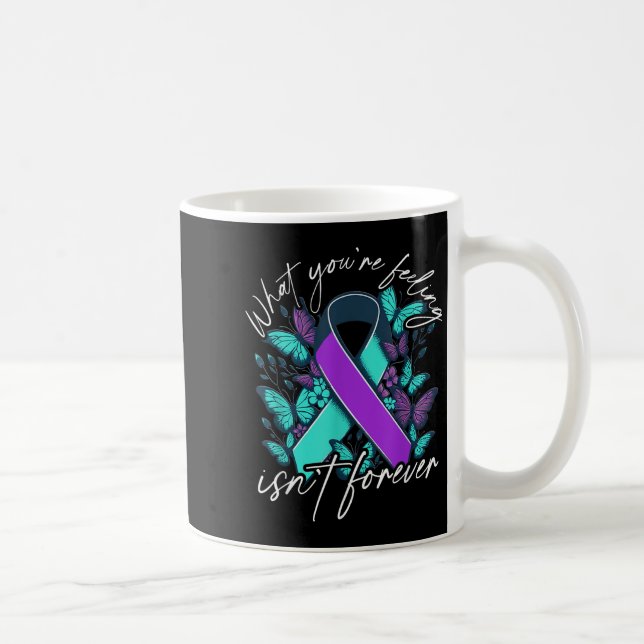 Suicide Awareness Suicide Prevention Suprt Survivo Kaffeetasse (Rechts)