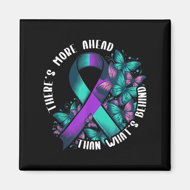 Suicide Awareness Suicide Prevention Suprt Survivo Magnet (Vorne)