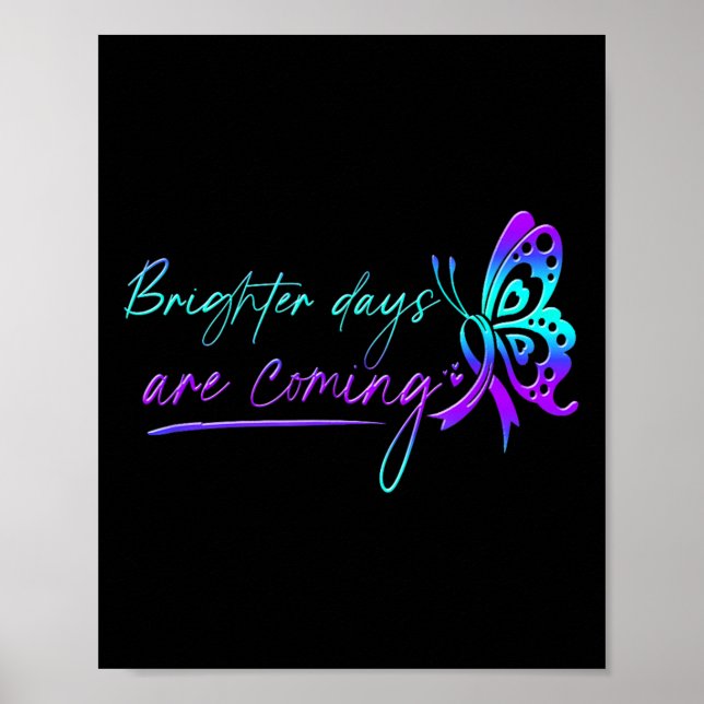 Suicide Awareness Suicide Prevention Suprt Survivo Poster (Vorne)