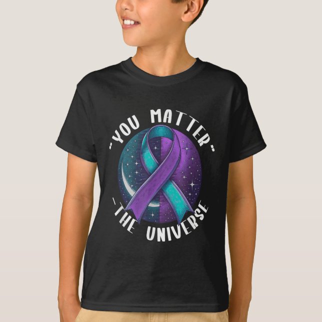 Suicide Awareness Suicide Prevention Suprt Survivo T-Shirt (Vorderseite)