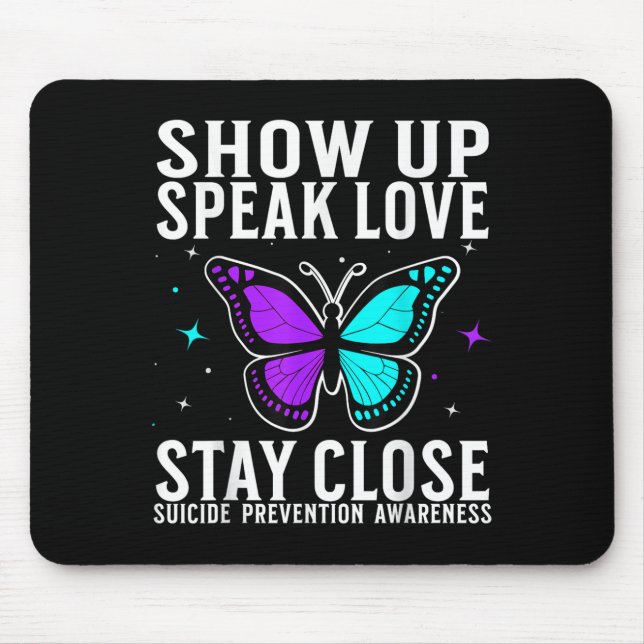 Suicide Awareness Suprt Suicide Prevention Awarene Mousepad (Vorne)