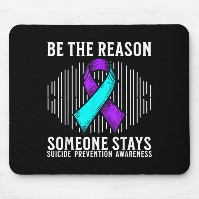 Suicide Awareness Suprt Suicide Prevention Awarene Mousepad (Vorne)