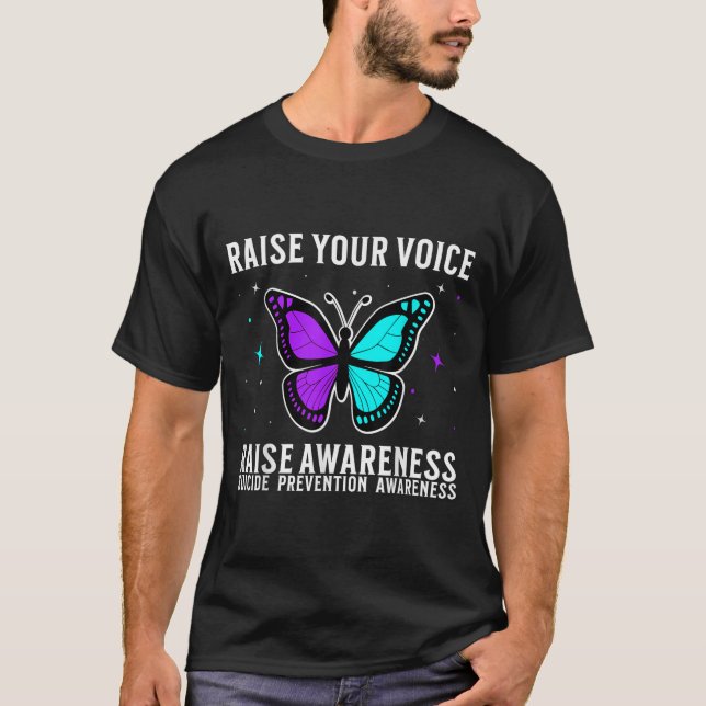 Suicide Awareness Suprt Suicide Prevention Awarene T-Shirt (Vorderseite)