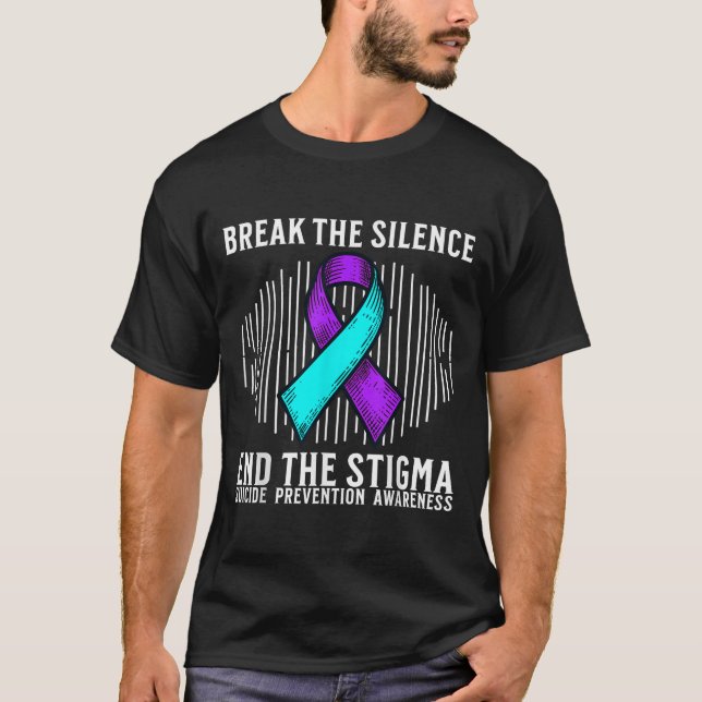 Suicide Awareness Suprt Suicide Prevention Awarene T-Shirt (Vorderseite)