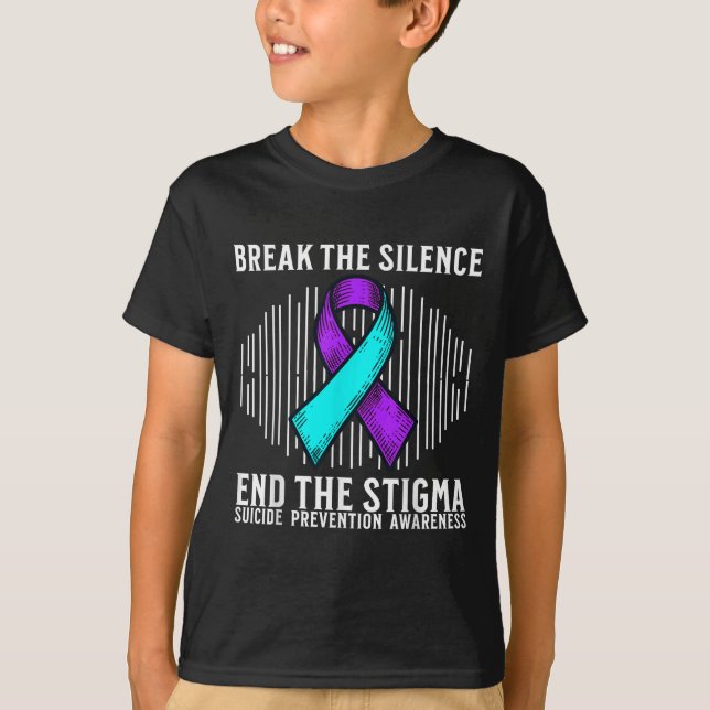 Suicide Awareness Suprt Suicide Prevention Awarene T-Shirt (Vorderseite)