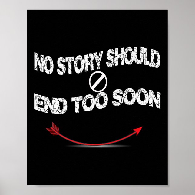 Suicide Prevention Awareness ,no Story Should End  Poster (Vorne)