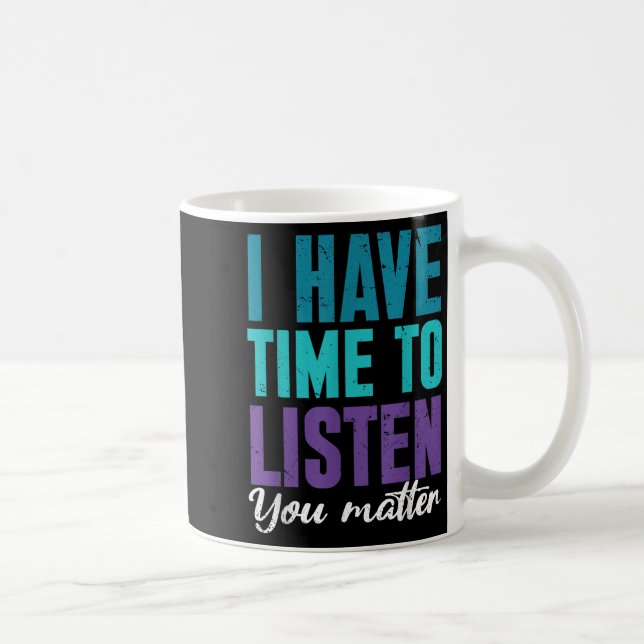 Suicide Prevention You _ I For Suprters  Kaffeetasse (Rechts)