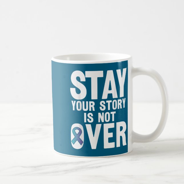 Suicide Prevention Your Story _ I For Suprters  Kaffeetasse (Rechts)
