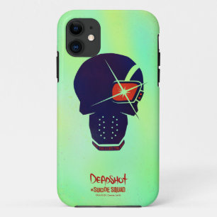 Suicide Squad Abschaltkopfsymbol iPhone 11 Hülle