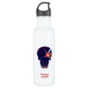 Suicide Squad   Abschaltkopfsymbol Edelstahlflasche