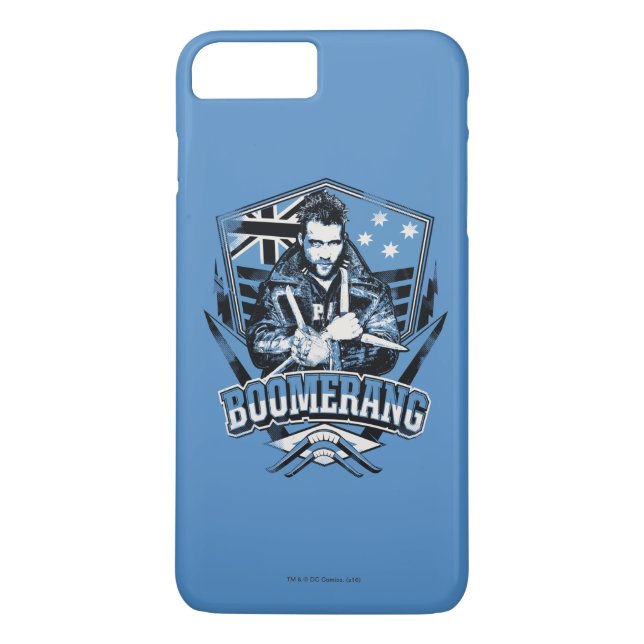 Suicide Squad | Abzeichen Boomerang Case-Mate iPhone Hülle (Rückseite)