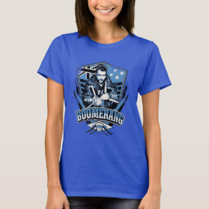 Suicide Squad   Abzeichen Boomerang T-Shirt