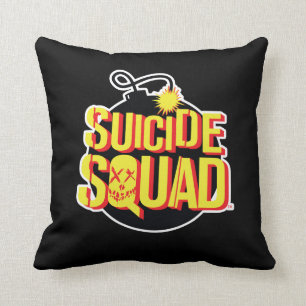 Suicide Squad Bombenlogo Kissen