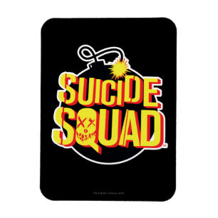 Suicide Squad   Bombenlogo Magnet