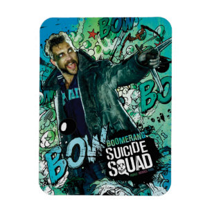 Suicide Squad   Boomerang Charakter Graffiti Magnet
