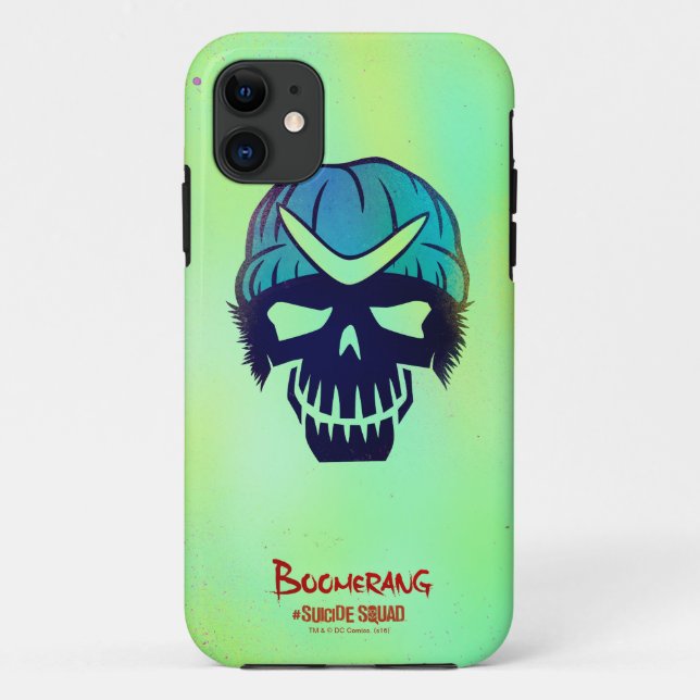 Suicide Squad | Boomerang Head Icon Case-Mate iPhone Hülle (Rückseite)