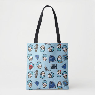 Suicide Squad   Captain Boomerang Emoji Pattern Tasche