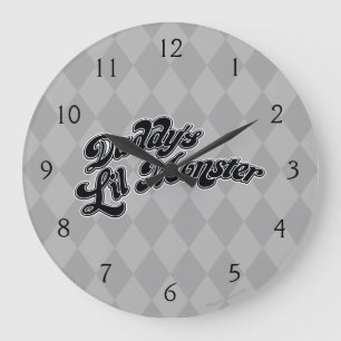 Suicide Squad Daddy's Lil Monster Große Wanduhr