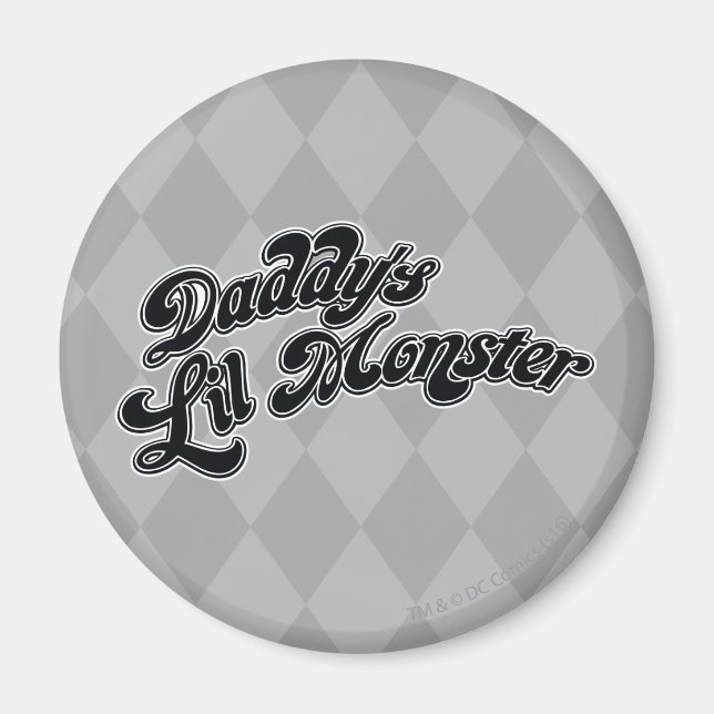 Suicide Squad | Daddy's Lil Monster Magnet (Vorne)