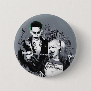 Suicide Squad Das Schlimmste des Schlimmsten Button