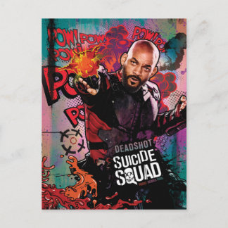 Suicide Squad | Deadshot Character Graffiti Postkarte
