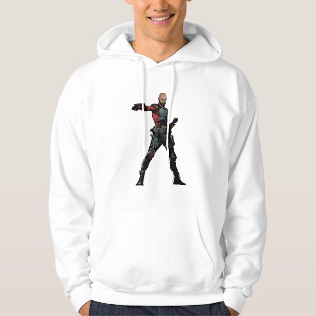 Suicide Squad | Deadshot Comic Book Art Hoodie (Vorderseite)