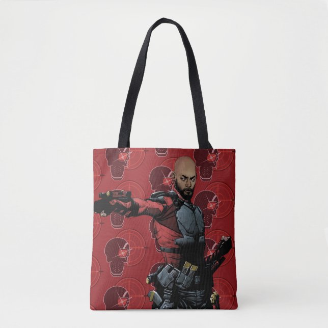 Suicide Squad | Deadshot Comic Book Art Tasche (Vorderseite)