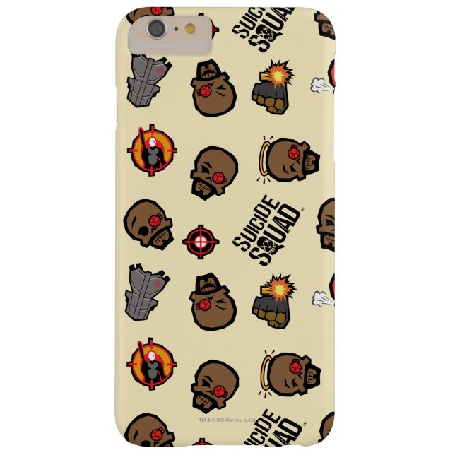 Suicide Squad Deadshot | Emoji Pattern Case-Mate iPhone Hülle (Rückseite)