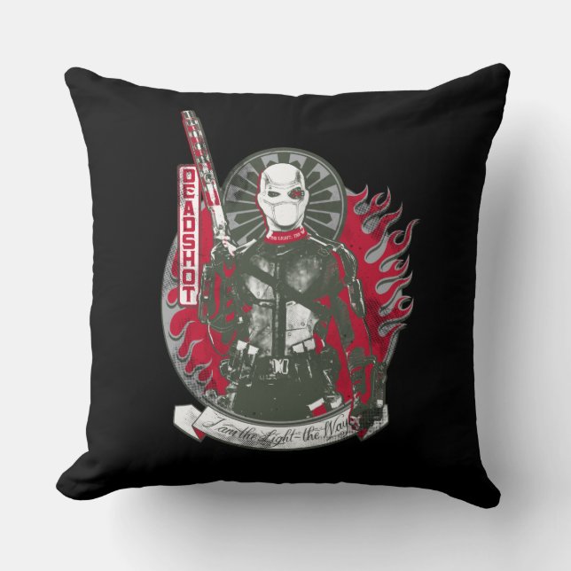 Suicide Squad | Deadshot "I am the Light" Kissen (Vorderseite)