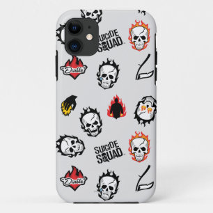 Suicide Squad Diablo Emoji Pattern Case-Mate iPhone Hülle