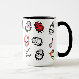 Suicide Squad Diablo Emoji Pattern Tasse