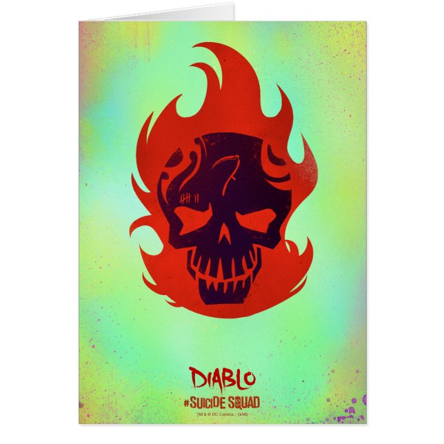 Suicide Squad Diablo Head Icon (Vorne)