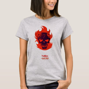 Suicide Squad Diablo Head Icon T-Shirt