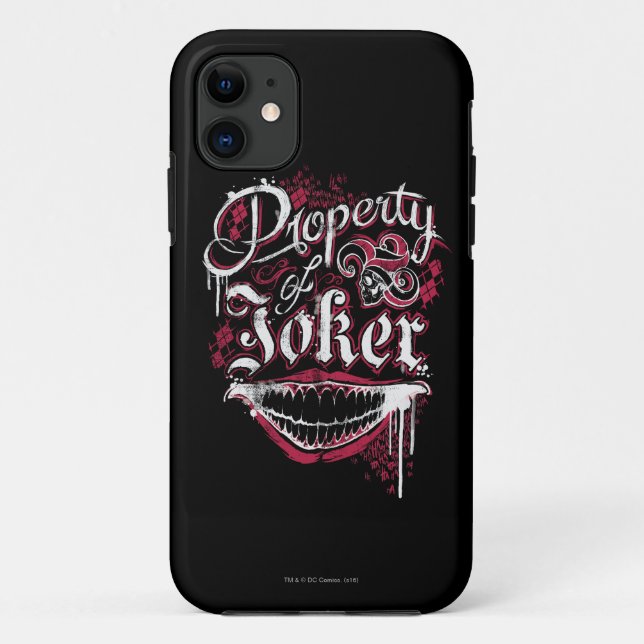Suicide Squad | Eigentum an Joker Case-Mate iPhone Hülle (Rückseite)