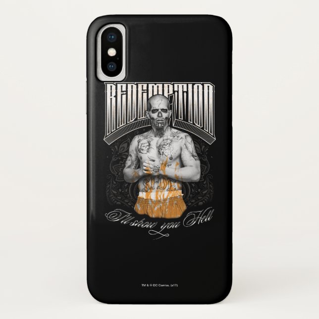 Suicide Squad | El Diablo "Redemption" Tattoo Case-Mate iPhone Hülle (Rückseite)