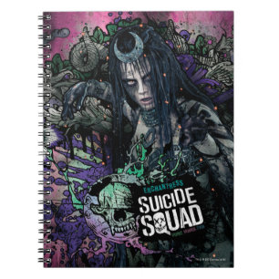 Suicide Squad Enchantress Character Graffiti Notizblock