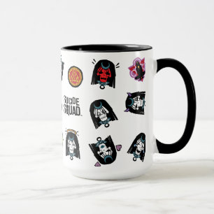 Suicide Squad   Enchantress Emoji Pattern Tasse