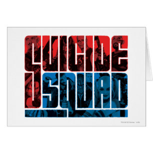 Suicide Squad   et logo bleu